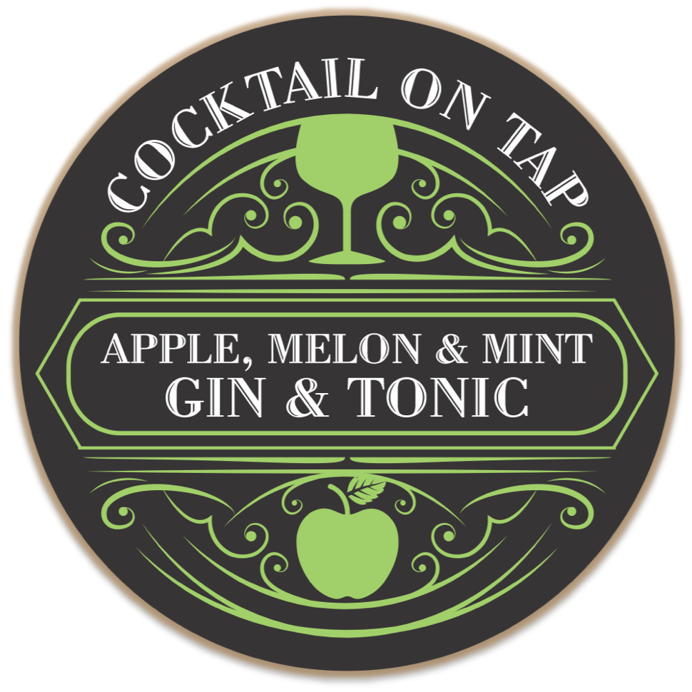 The Stork Club Flavoured Apple, Melon, Mint Gin & Tonic - 20L